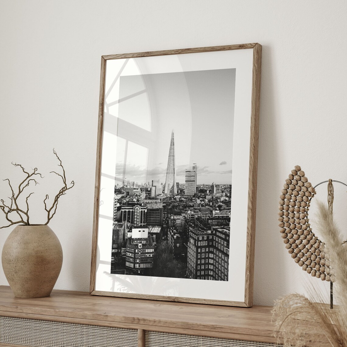London Wall Art Print Black And White London Photo Downtown London Poster England Wall Decor Uk United Kingdom Europe C19 45 - Image 2