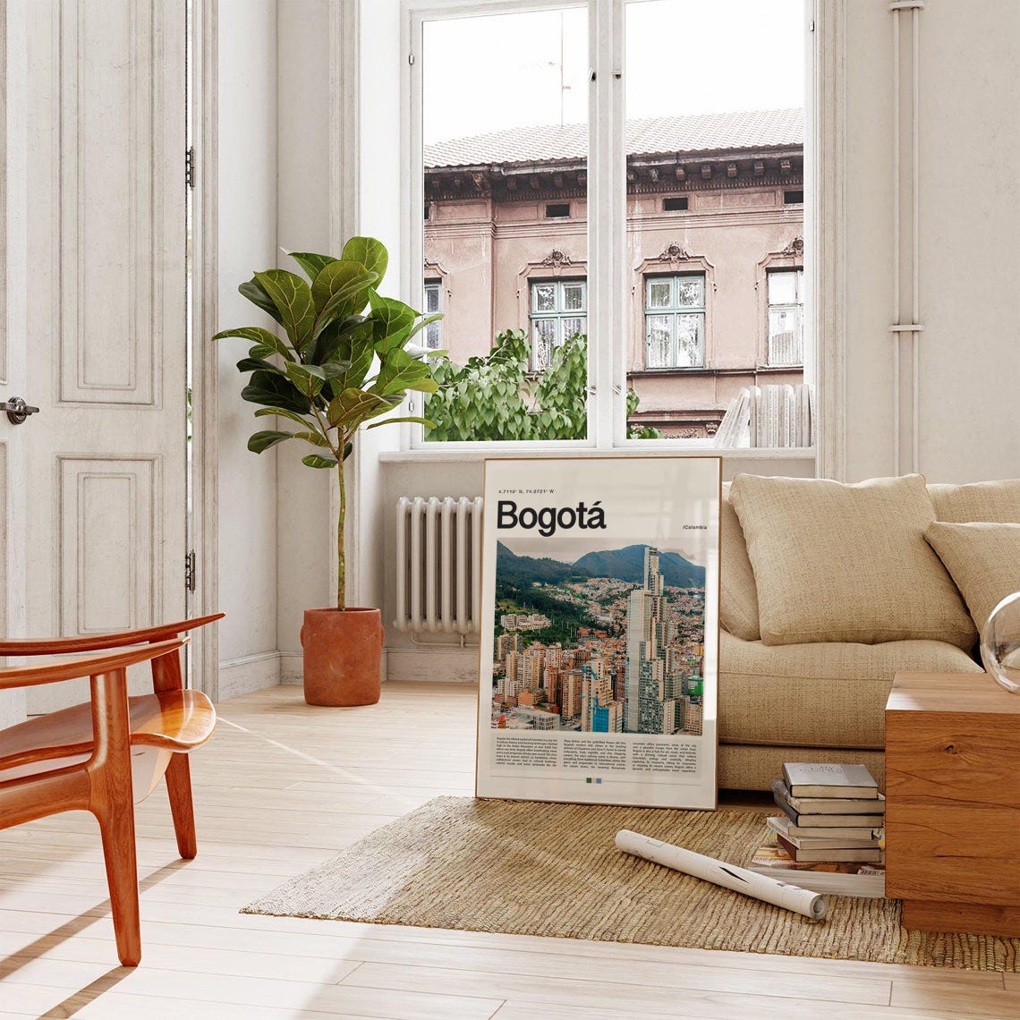 Bogota Poster Bogota Print Bogota Wall Art Bogota Gift Bogota Travel Poster Bogota Photo Colombia Print Colombia Poster - Image 4