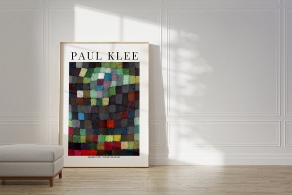Paul Klee Poster Art Museum Exhibition Print Paul Klee Gallery Wall Art Paul Klee Print Abstract Art Exhibition Poster Art Prints