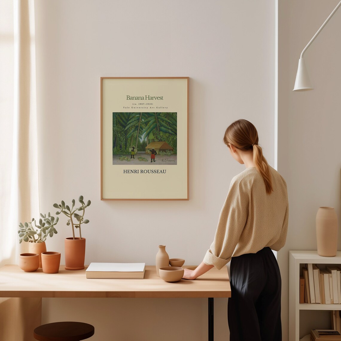 Henri Rousseau Poster Scene In Bagneux On The Outskirts Of Paris Realism Art Antique Decor Home Decoration Garden Poster - Image 3