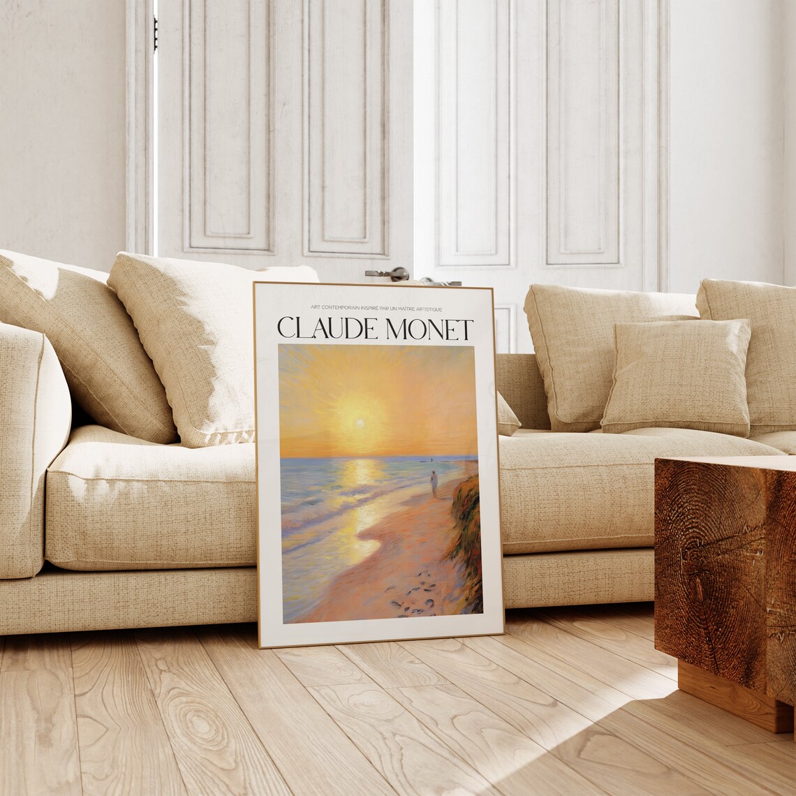 Claude Monet Aesthetic Room Decor Art Print - Image 2