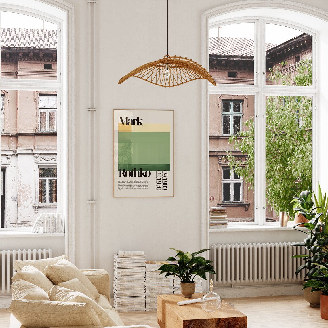 Mark Rothko Exhibition Poster, Housewarming Decor - Image 4