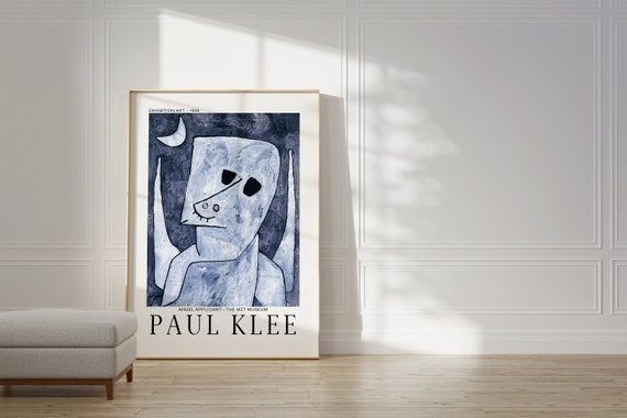 Paul Klee Poster Art Museum Exhibition Print Paul Klee Gallery Wall Art Paul Klee Print Abstract Art Exhibition Poster Art Prints