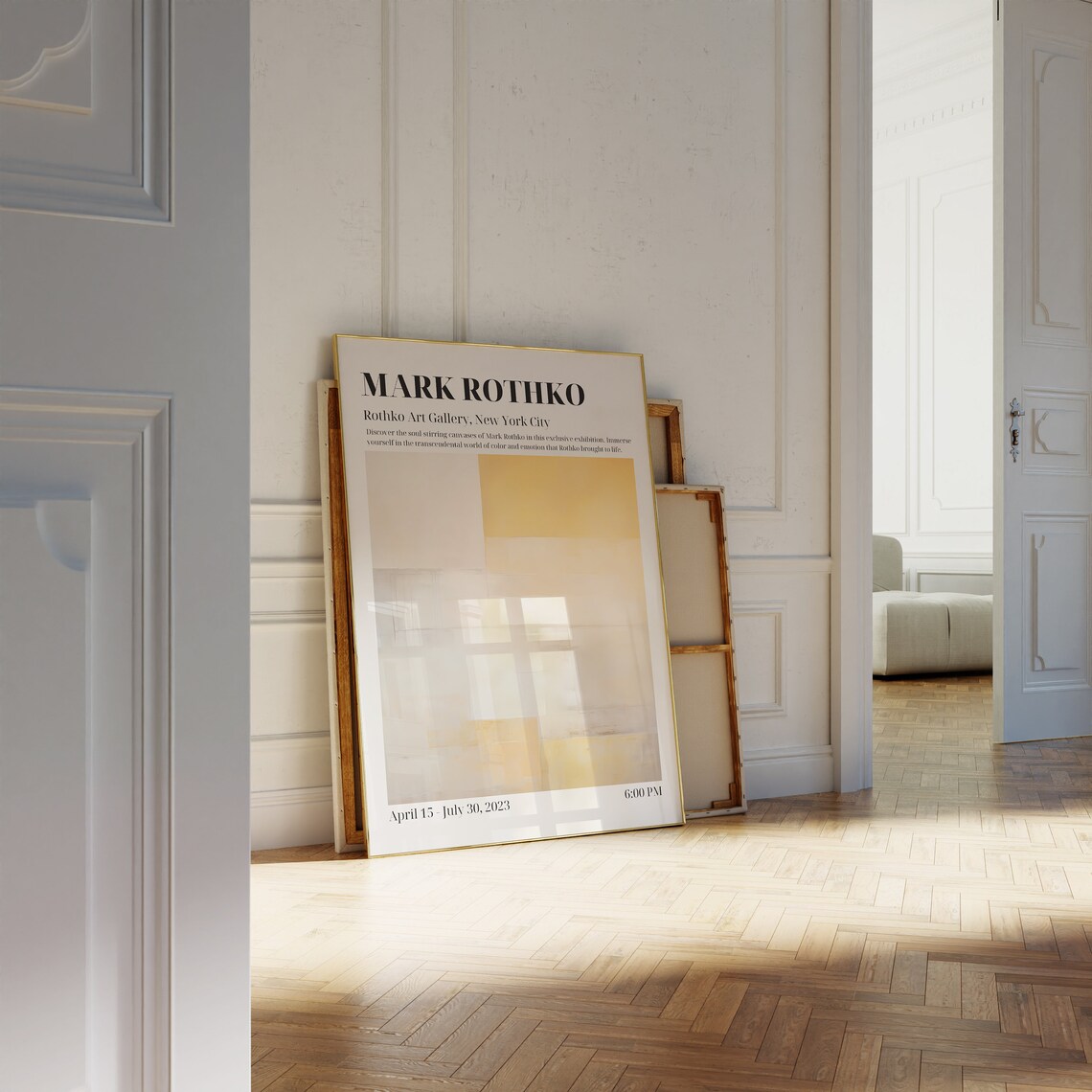 Mark Rothko Exhibition Print, Housewarming Decor - Image 2