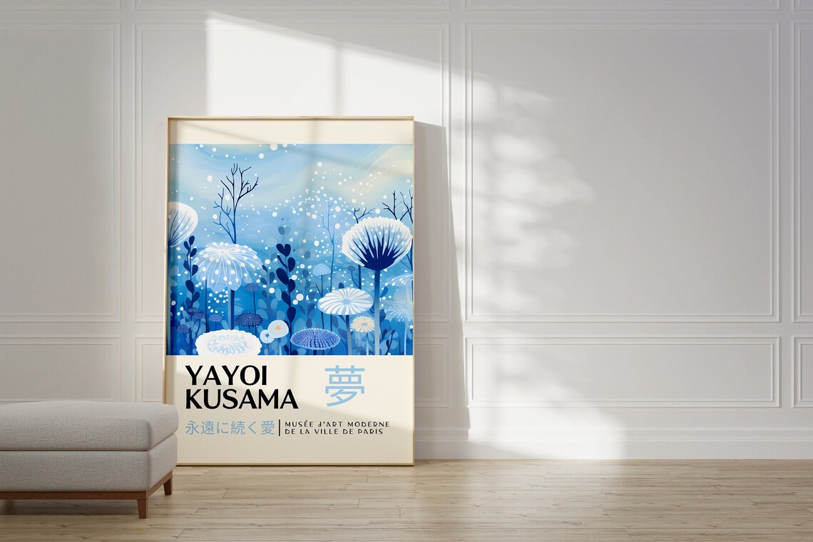 Yayoi Kusama Home Wall Decor Poster