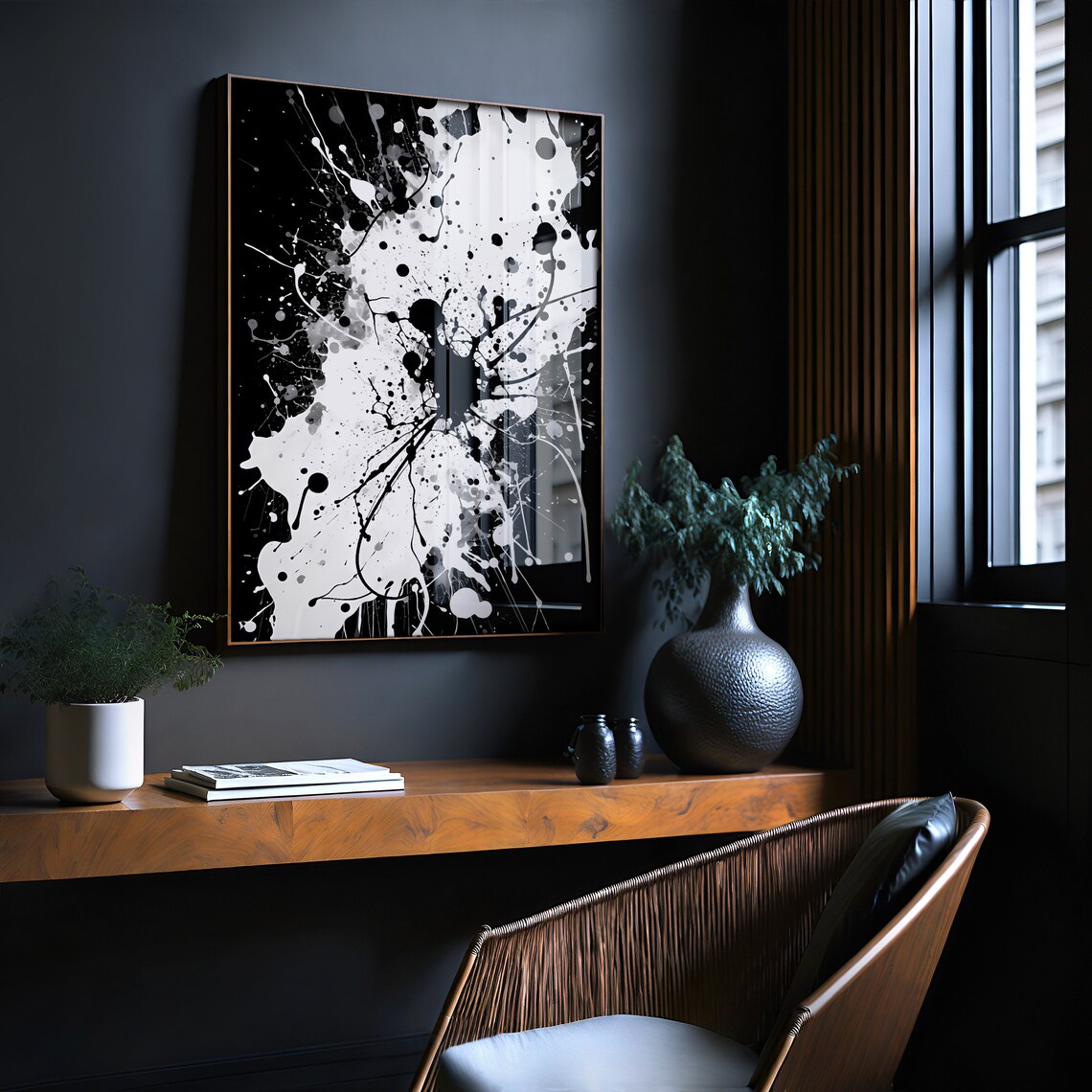 Jackson Pollock Abstract Art Poster, Maximalist Decor - Image 3