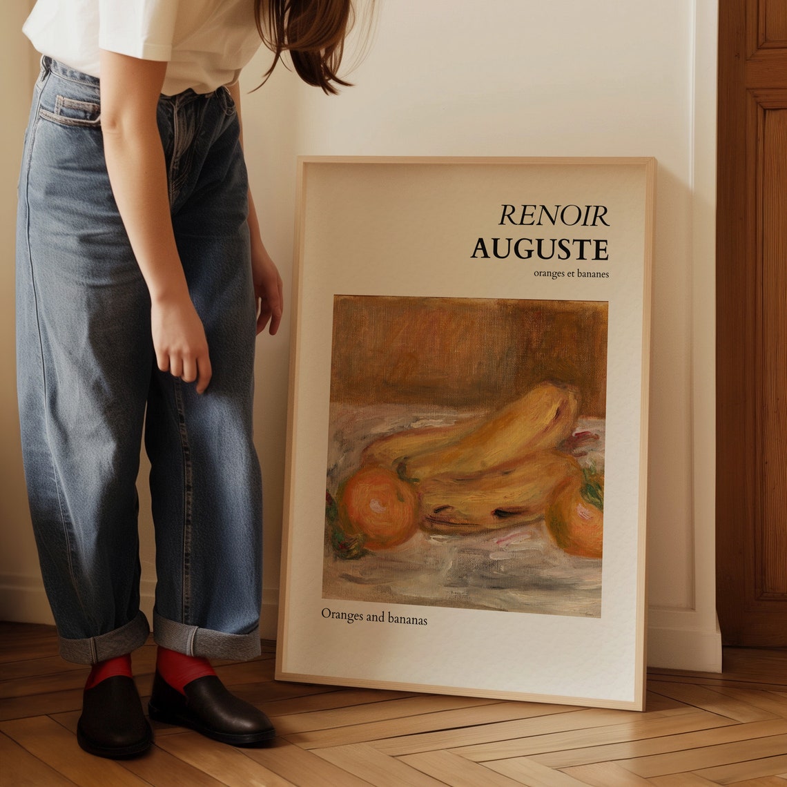 Auguste Renoir Oranges And Bananas Impressionist Fruit Art Poster - Image 4