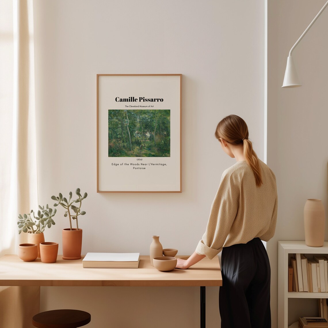 Henri Rousseau Poster Scene In Bagneux On The Outskirts Of Paris Realism Art Antique Decor Home Decoration Garden Poster - Image 4