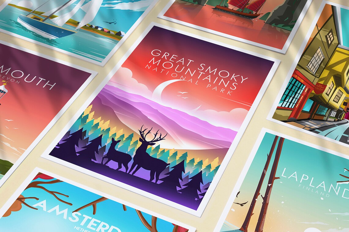 Great Smoky Mountains Print - Image 3