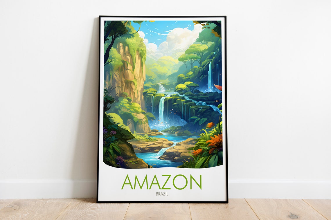 The Amazon Travel Print Brazil Amazon Rainforest - Image 2