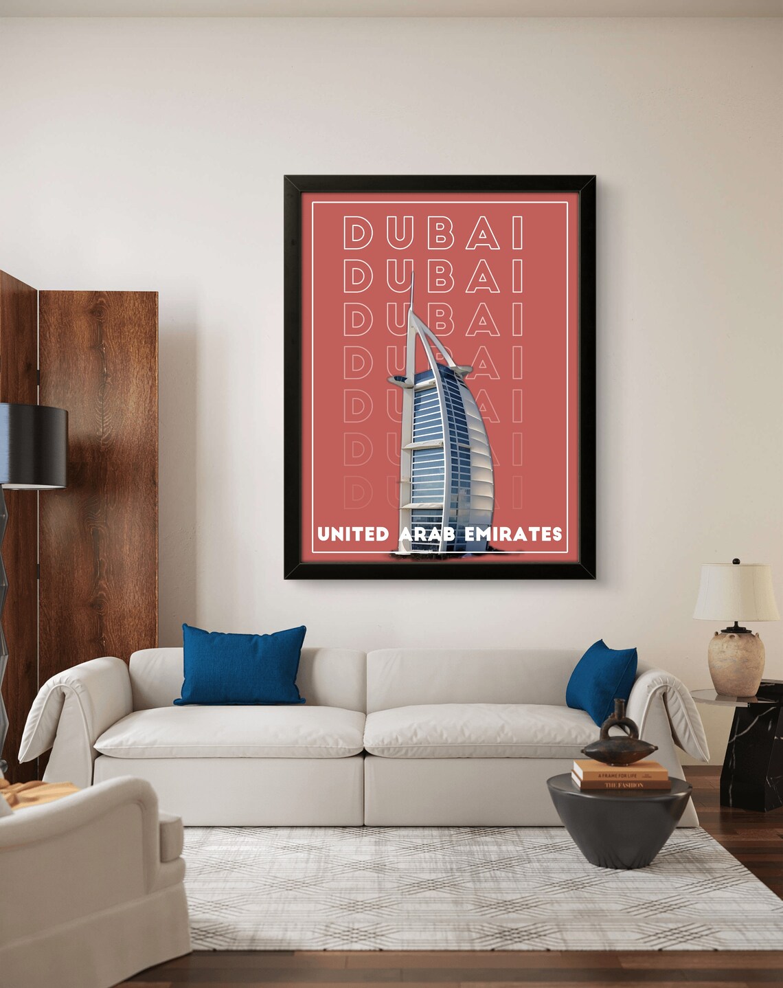 Dubai United Arab Emirates Burj Al Arab Iconic Landmark Poster - Image 3