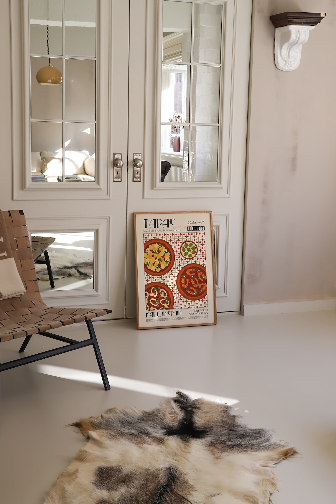 Tapas Retro Kitchen Poster, Spain Food Art - Image 3