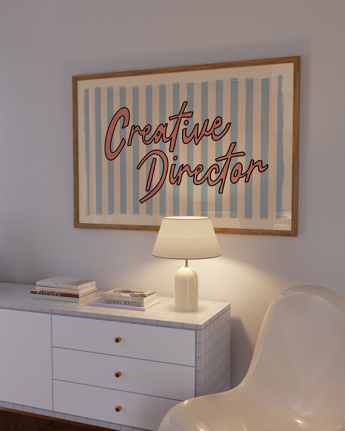 Creative Director Retro Poster, Coquette Room Decor - Image 4