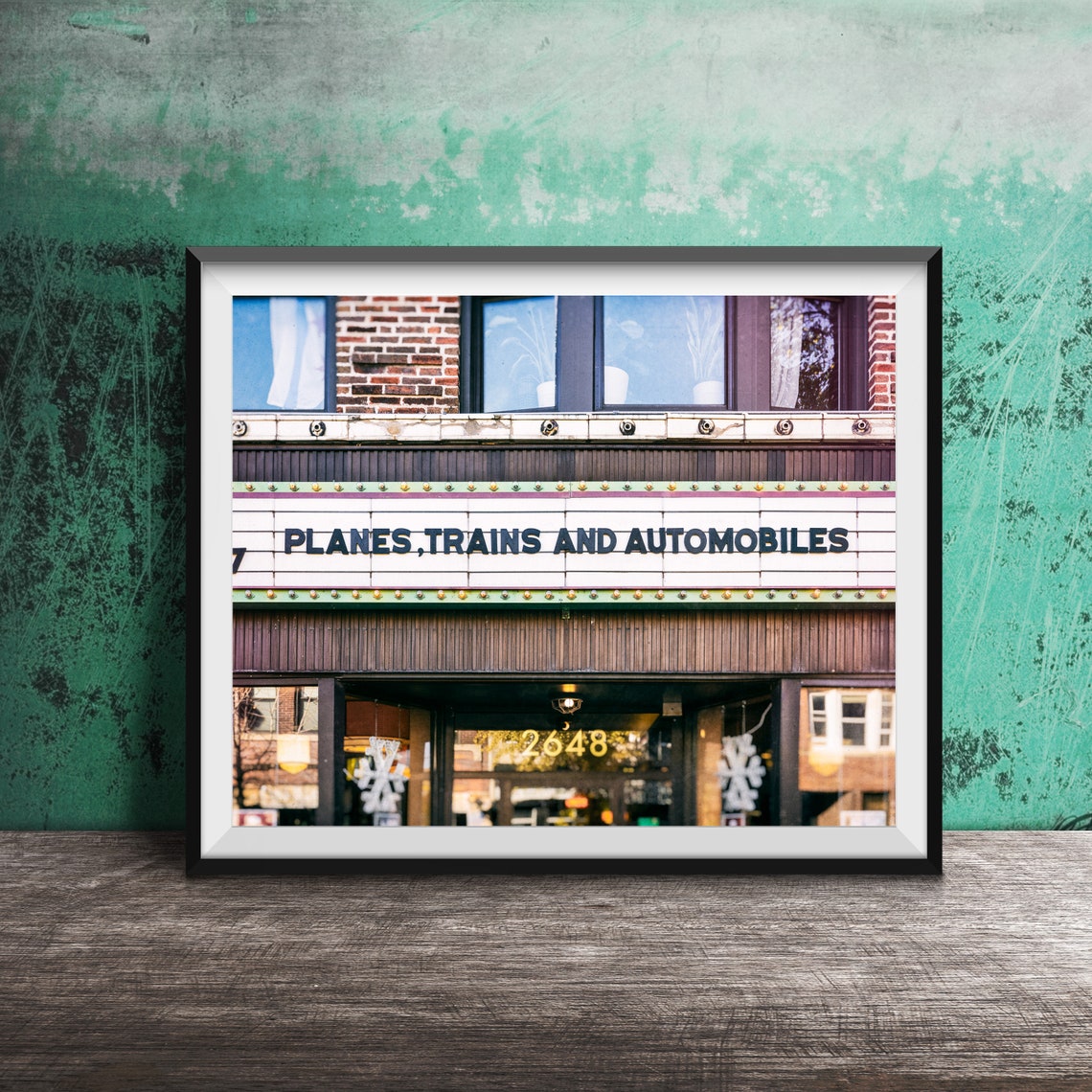 Planes Trains And Automobiles Movie Sign Vintage Theater Sign Art Unframed Photography Photo Print Vintage Theatre Funny Comedy