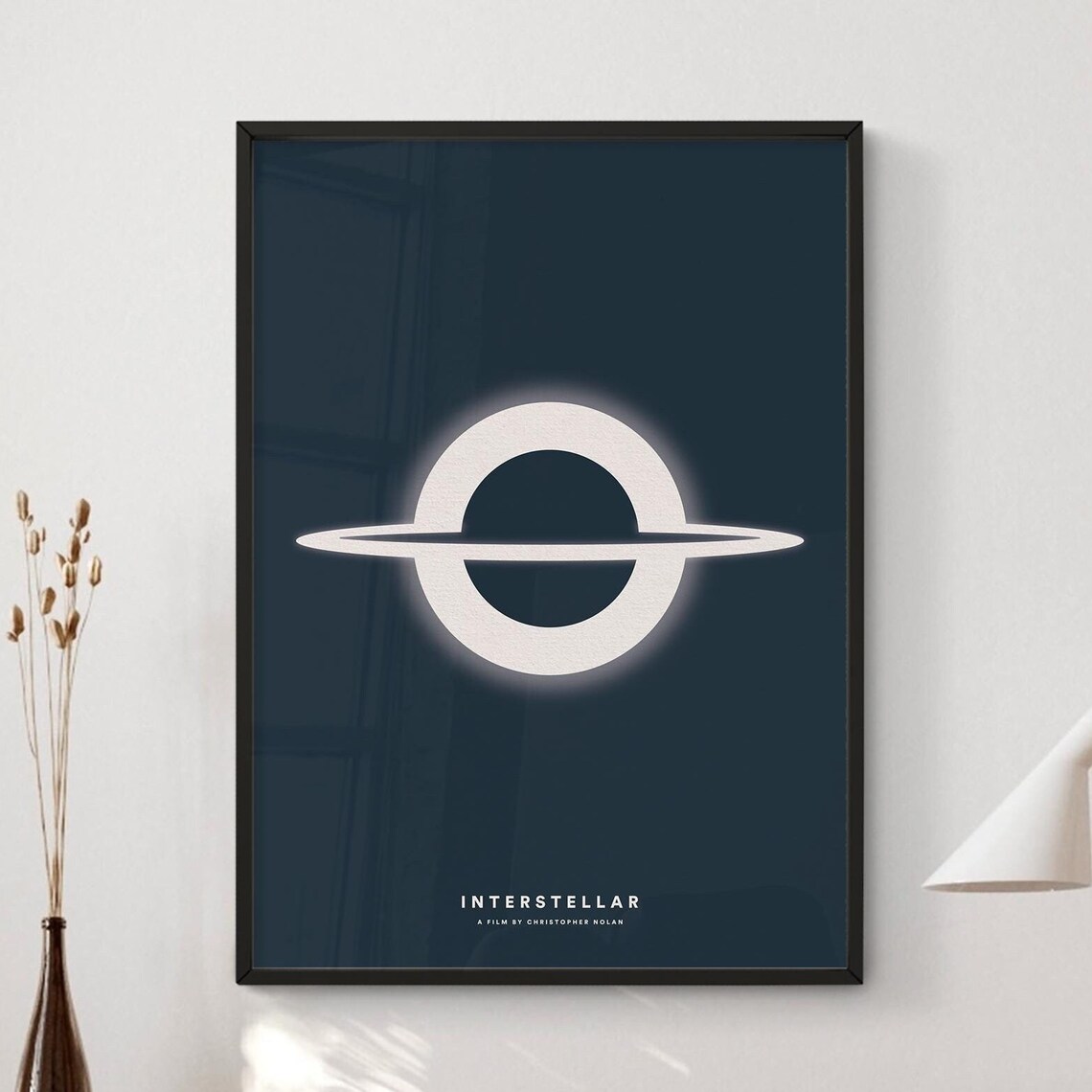 Interstellar Minimalist Movie Poster Art Print