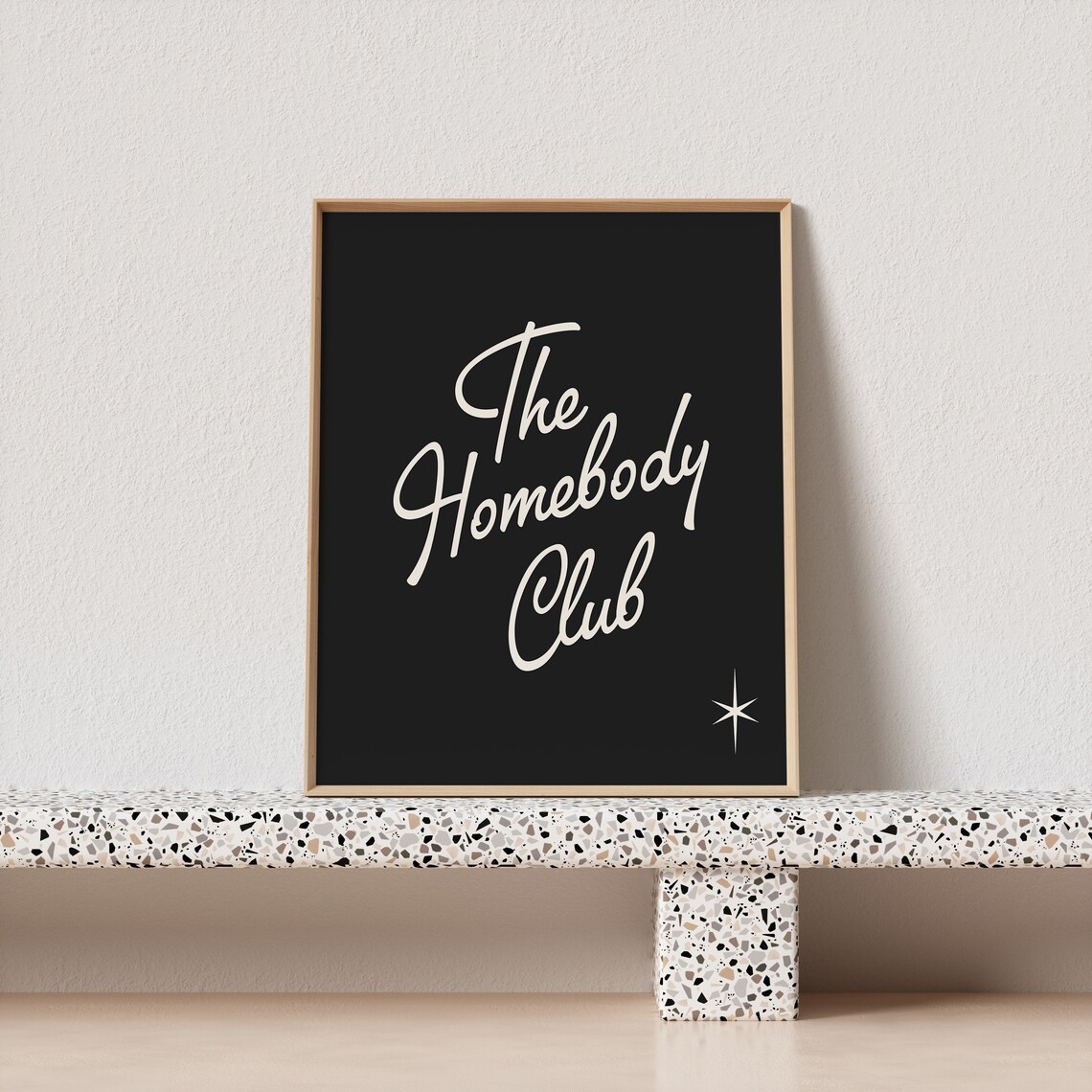 The Homebody Club Retro Poster, Vintage Wall Art - Image 3