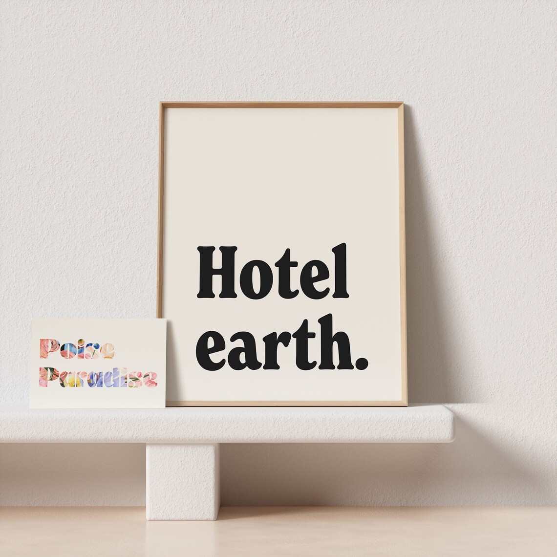 Hotel Earth Bold Serif Quote Poster for Travelers and Dreamers - Image 4