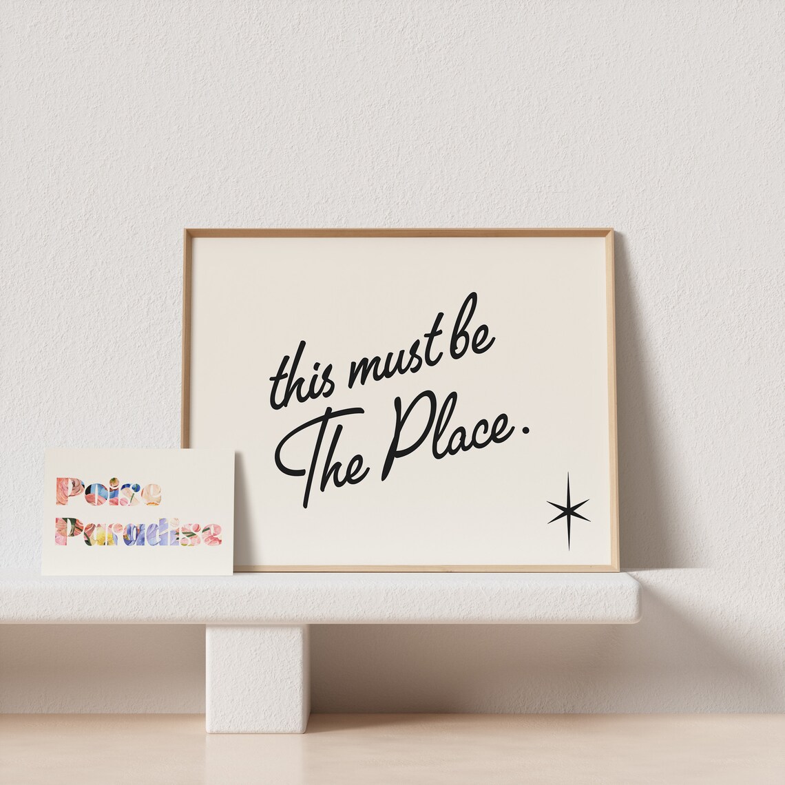This Must Be The Place Retro Poster Print - Image 4