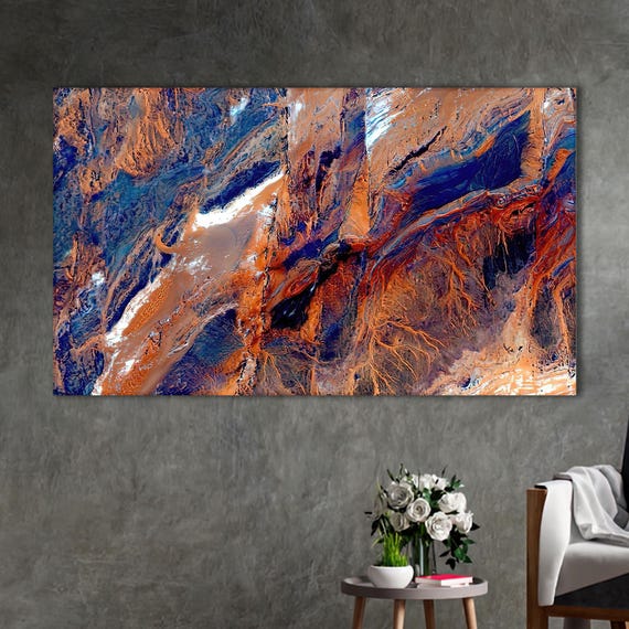 Abstract Marble Modern Art Print