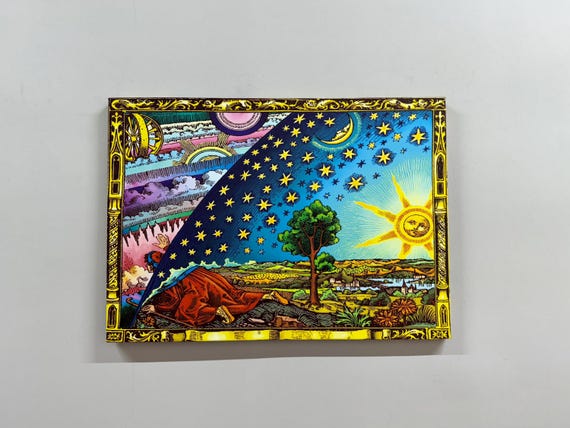 Flammarion Cosmos Art Print, Personalized Teacher Gift