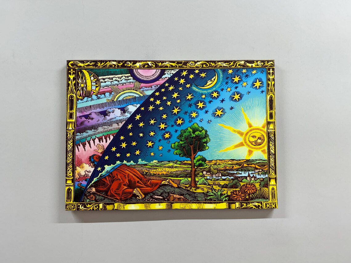 Flammarion Cosmos Art Print, Personalized Teacher Gift