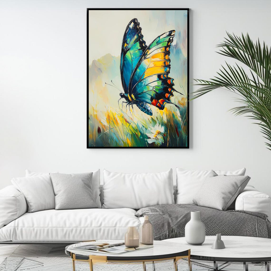 Butterfly Wall Art Print Vibrant Nature Artwork Colorful Wildlife Decor - Image 4