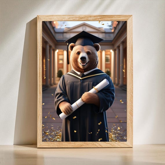 Unique Class Of 2025 Art Funny Graduation Gift For Animal Lovers Graduation Present Gift For Graduates