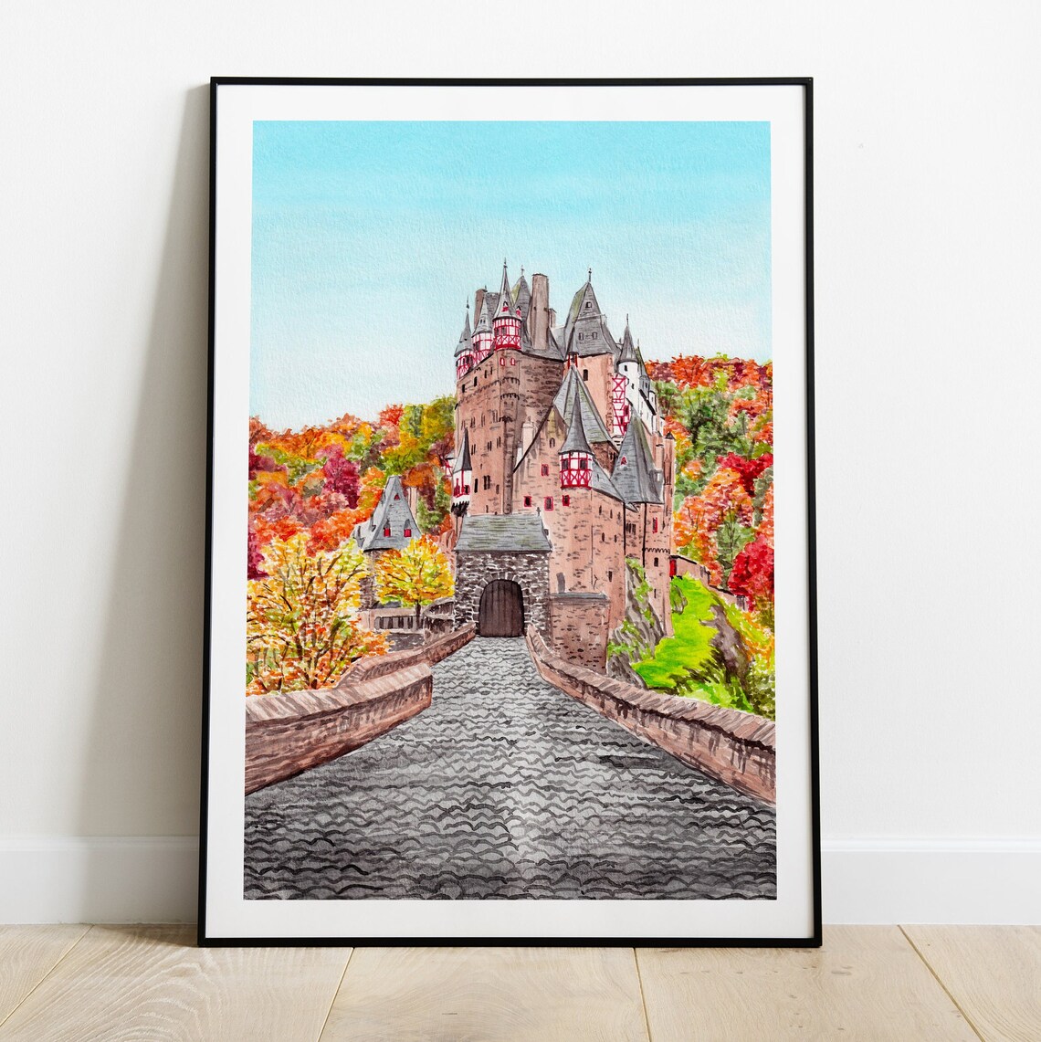 Burg Eltz Castle, Germany Travel Poster, Europe - Image 2