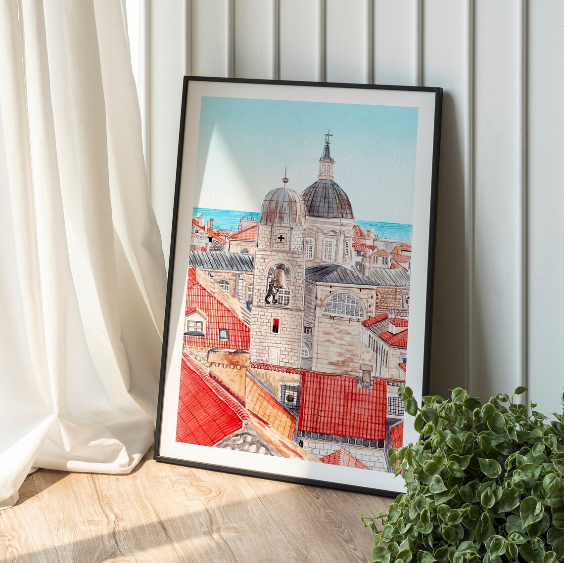 Dubrovnik, Croatia Travel Poster, Europe Wall Art - Image 2