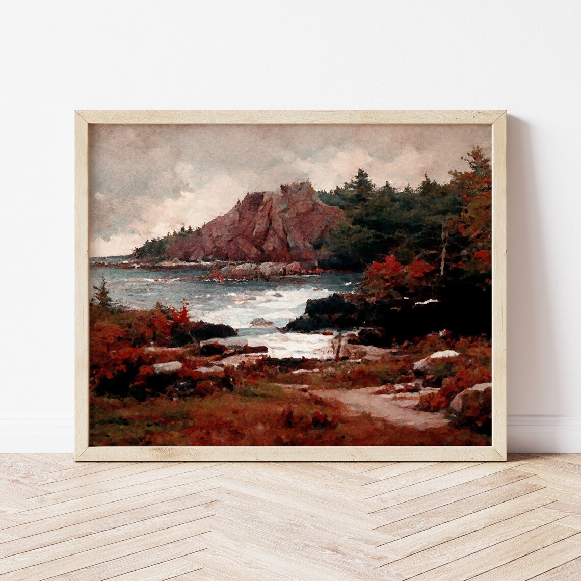 Acadia National Park Maine USA Vintage Landscape - Image 2