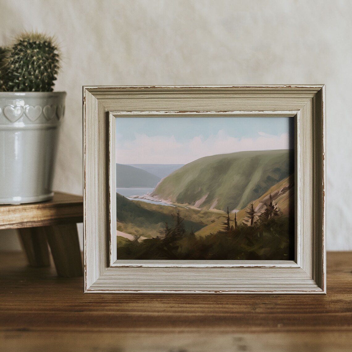Cape Breton National Park, Vintage Oil Painting - Image 3