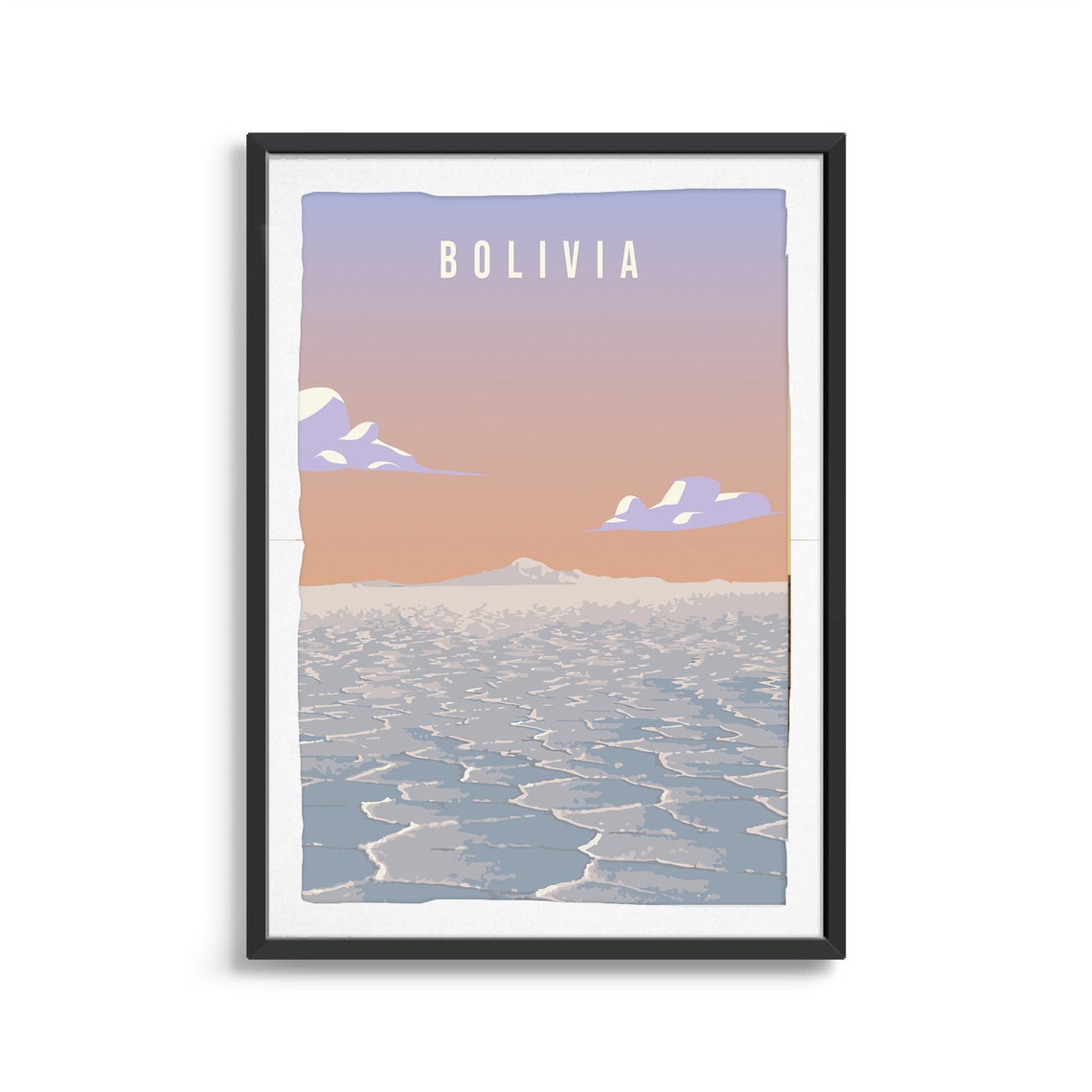 Bolivia Country Poster Country Art Country Wall Art Country Print Country Poster Country Print Travel Gift Travel Illustration - Image 2