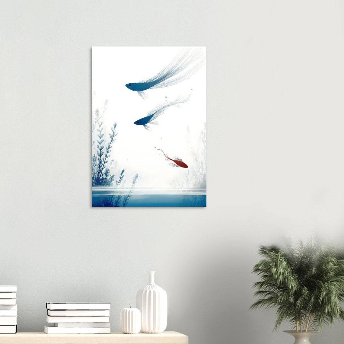 Fish Abstract Poster - Image 4