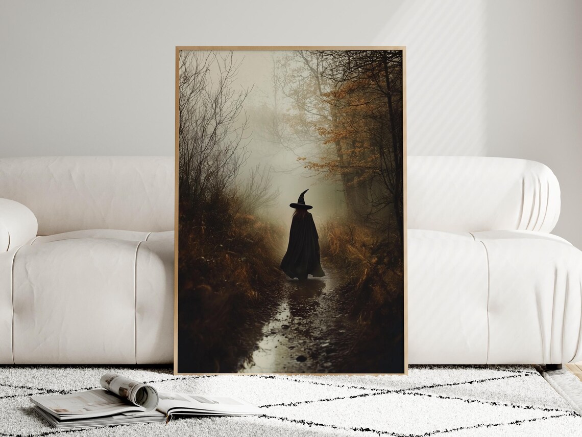 Witch For Traditional Travel Poster - Image 3