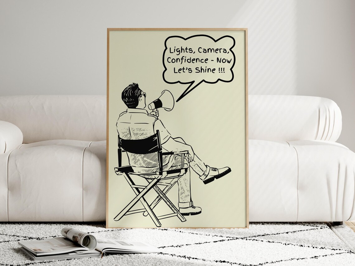 Film Director Motivation Quote, Inspirational Poster - Image 3