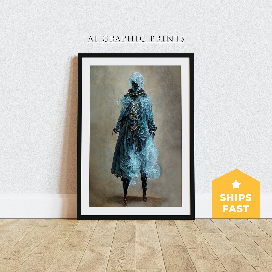 Phantom Sorceress Surreal Fantasy Art Print