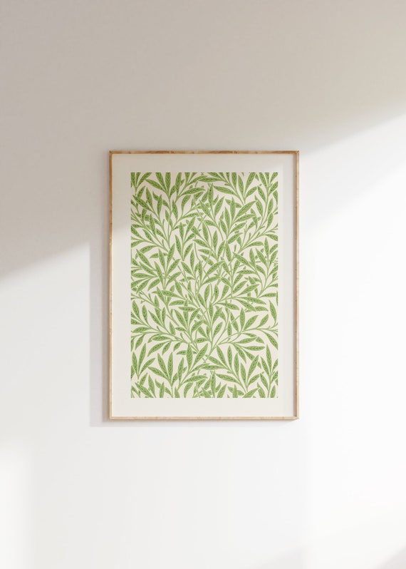 William Morris Vintage Botanical Pattern Art Print