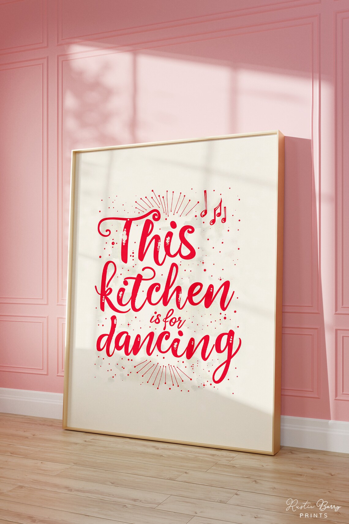 This Kitchen Is For Dancing Retro Kitchen Decor
