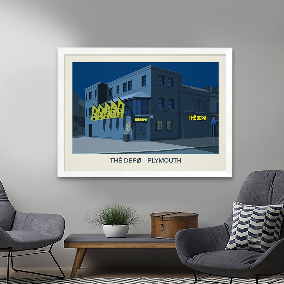 The Depo Plymouth Nightclub Travel Poster - Image 2