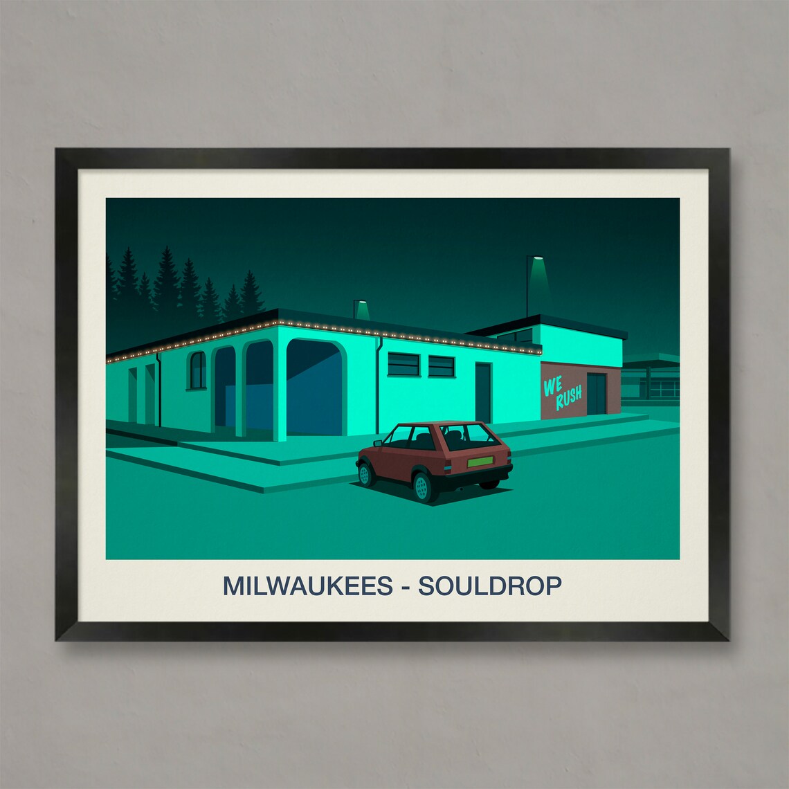 Milwaukees Nightclub Poster Print