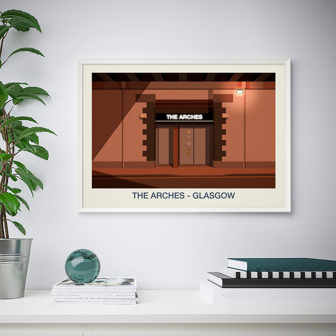 The Arches Nightclub Travel Poster - Image 4
