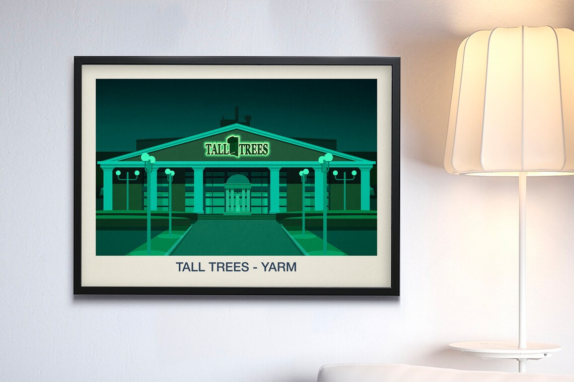 Tall Trees Nightclub Poster, Nightclub Prints - Image 3