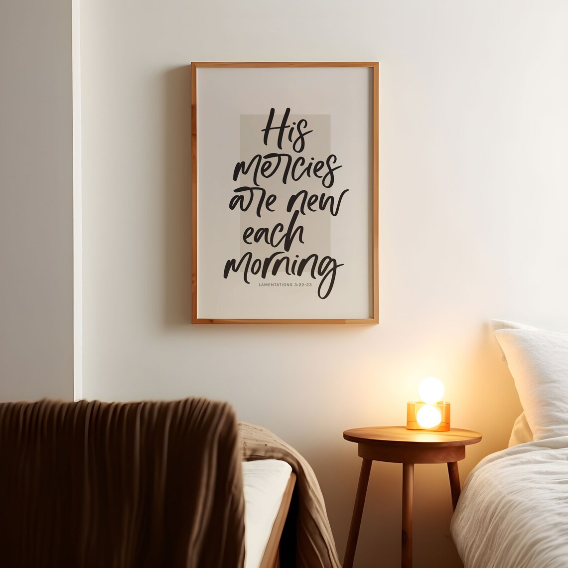 His Mercies Are New Every Morning, Lamentations 3 Art Print - Image 5