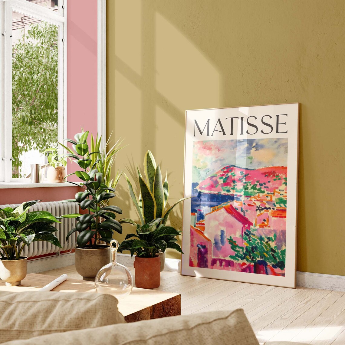 Matisse Coastal Landscape Gallery Exhibition Pink Coast Poster - Image 3
