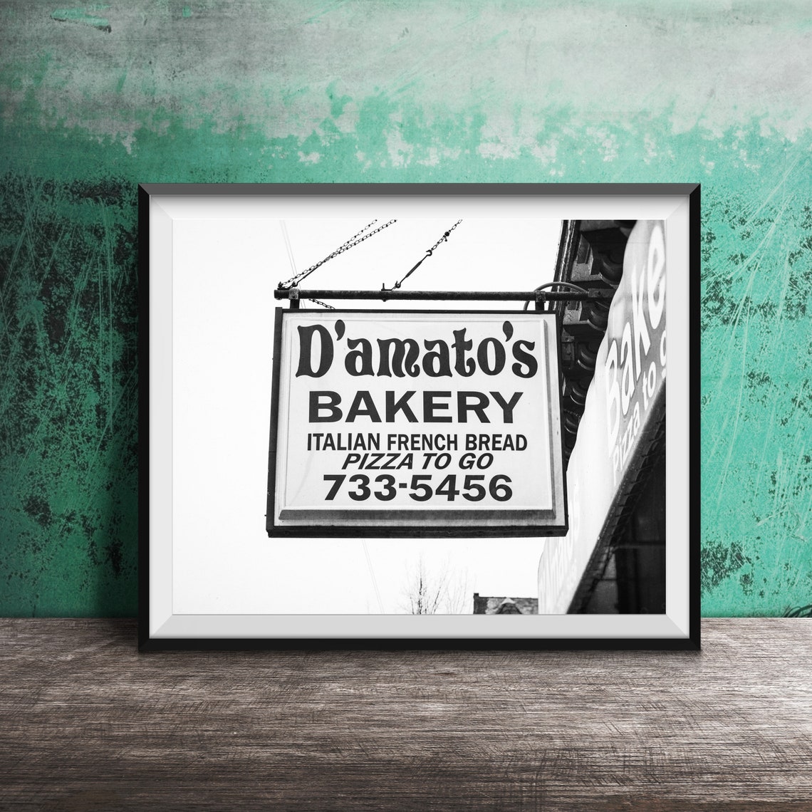 D'amato's Bakery Italian French Bread Sign Photography Poster - Image 2