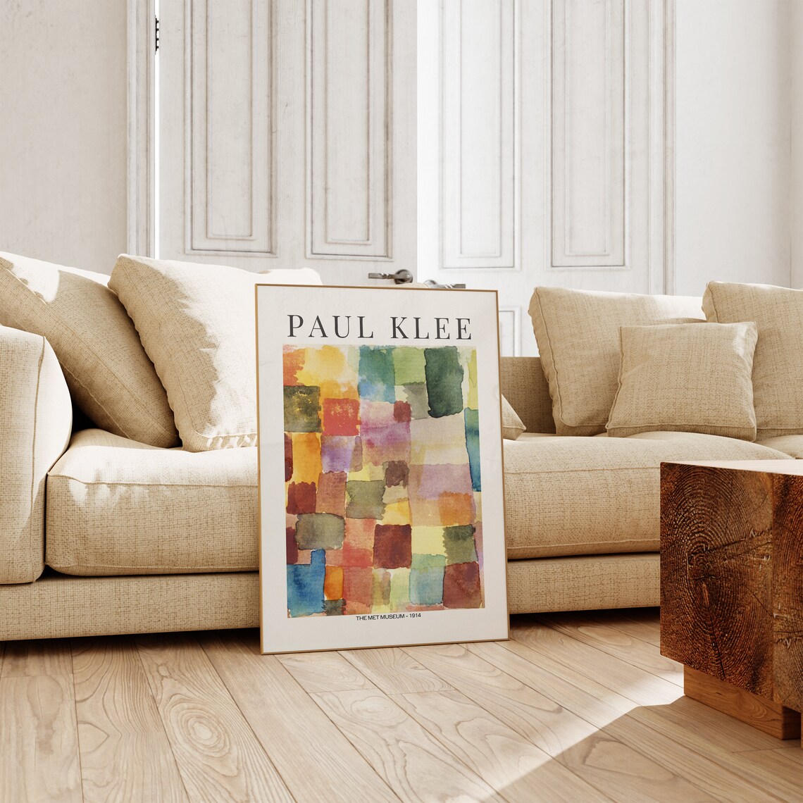 Paul Klee Exhibition Poster, Abstract Museum Print - Image 3
