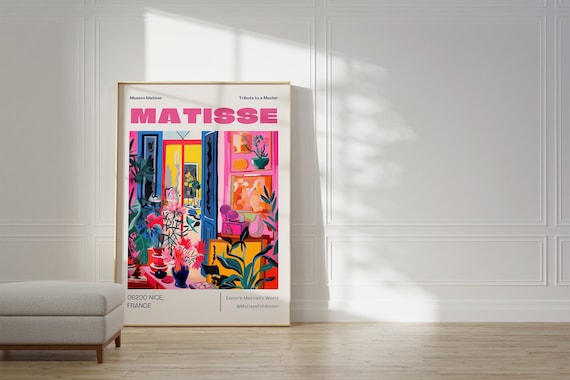 Henri Matisse Gallery Exhibition Poster