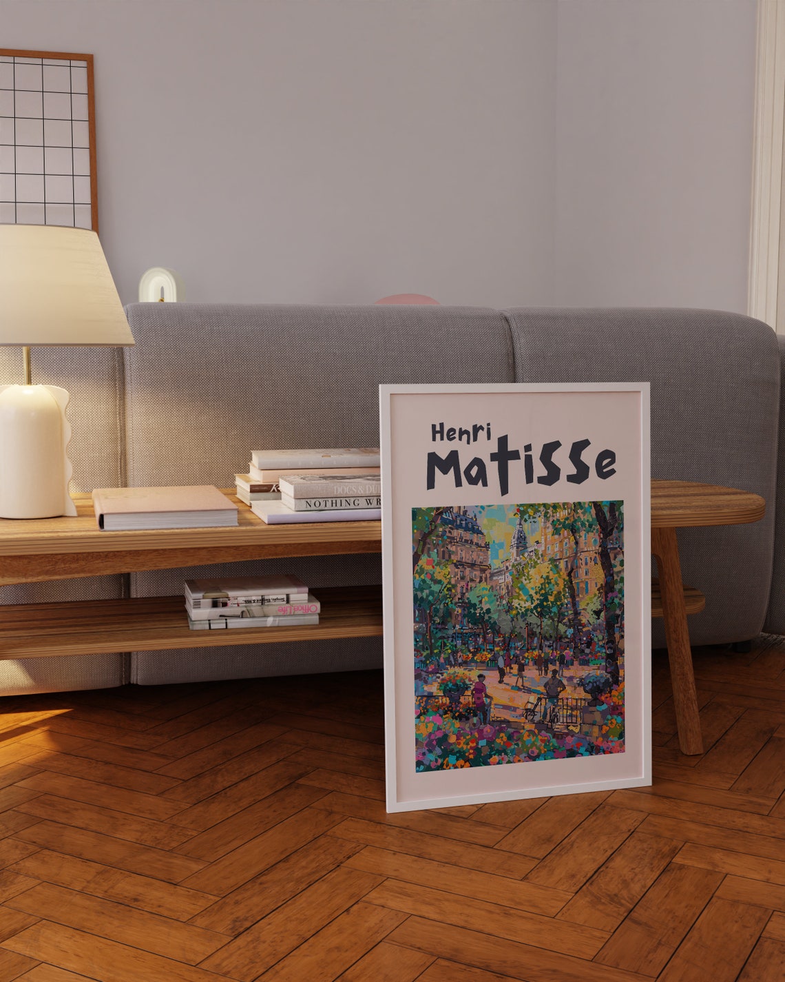 Henri Matisse Blooming City Park Garden Promenade Art Poster - Image 2