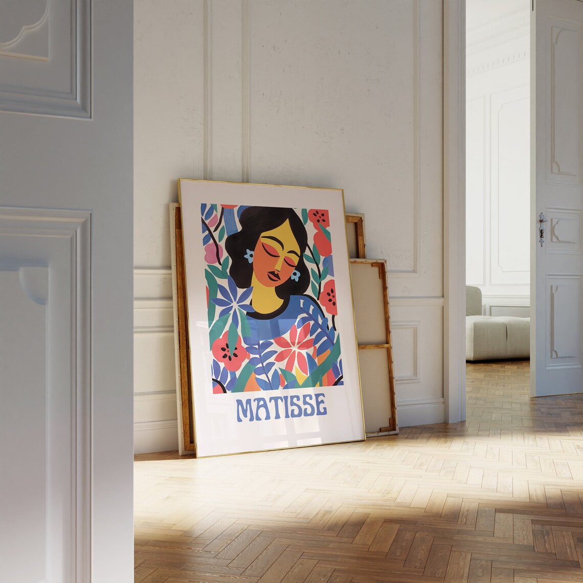 Henri Matisse Cut Outs Minimalist Neutral Poster Print - Image 2