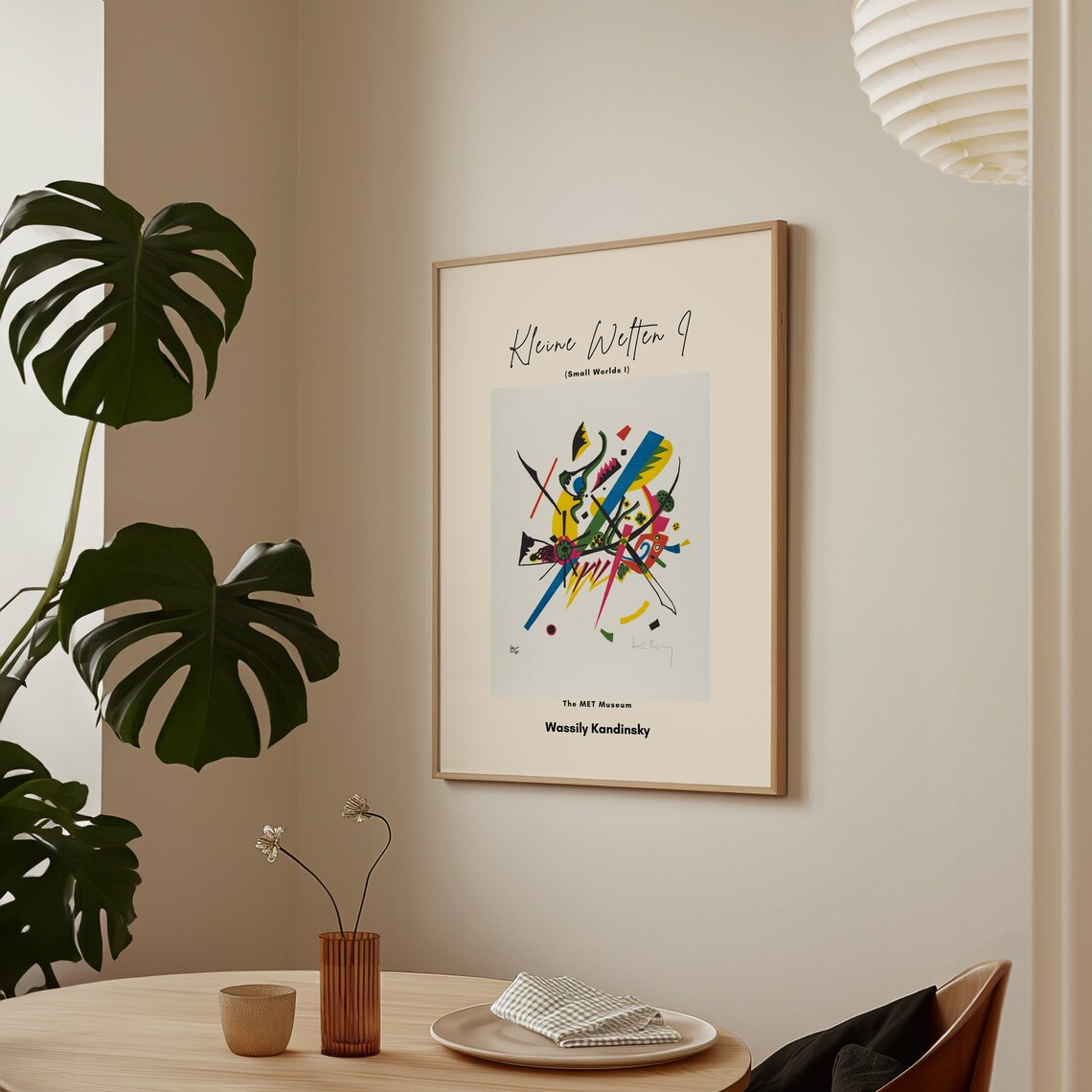 Wassily Kandinsky Kleine Welten I Small Worlds Colorful Art Poster - Image 2
